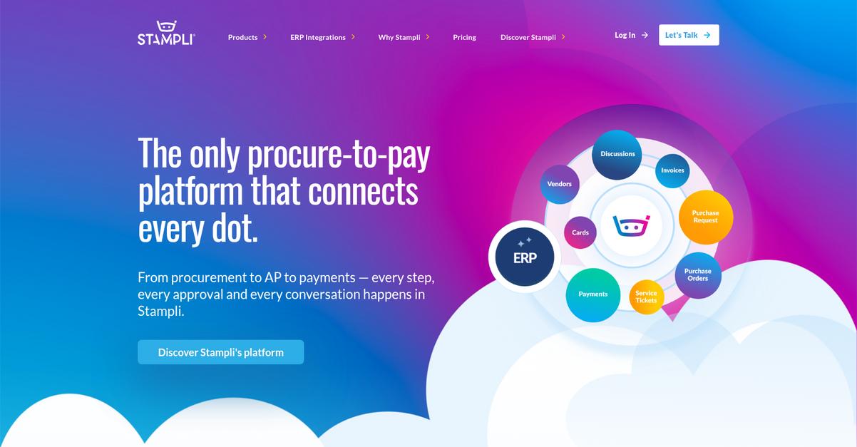 Stampli Homepage