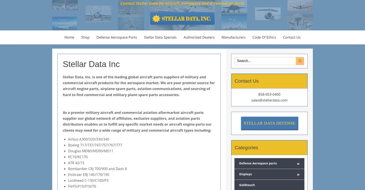 Stellar Data Homepage