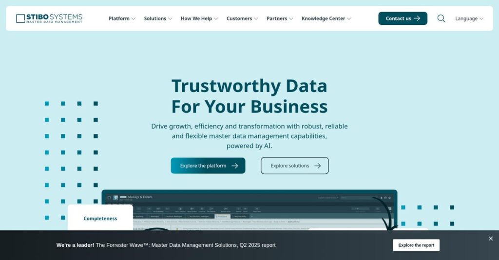 Stibo Systems Homepage