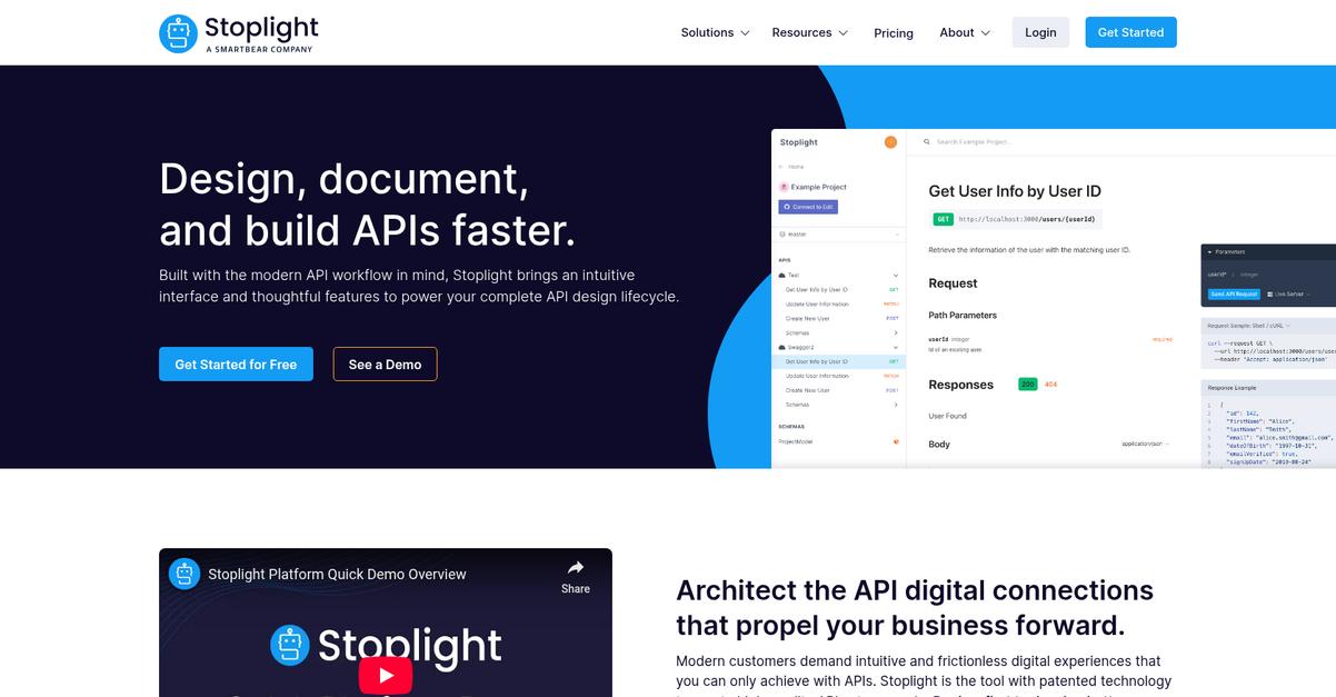 Stoplight Homepage
