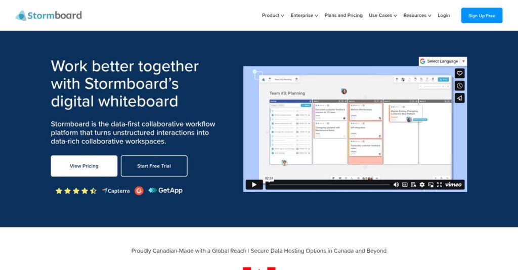 Stormboard Homepage