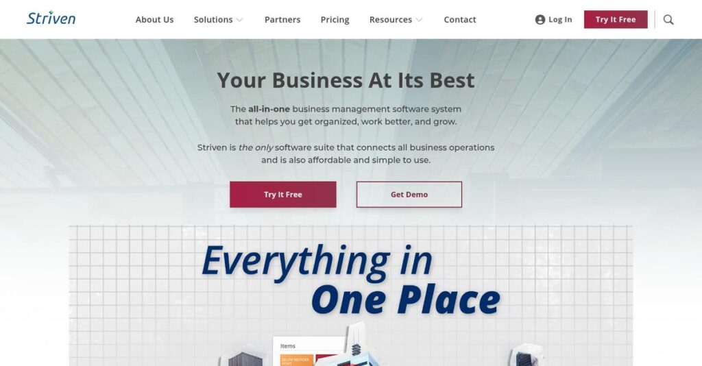 Striven Homepage