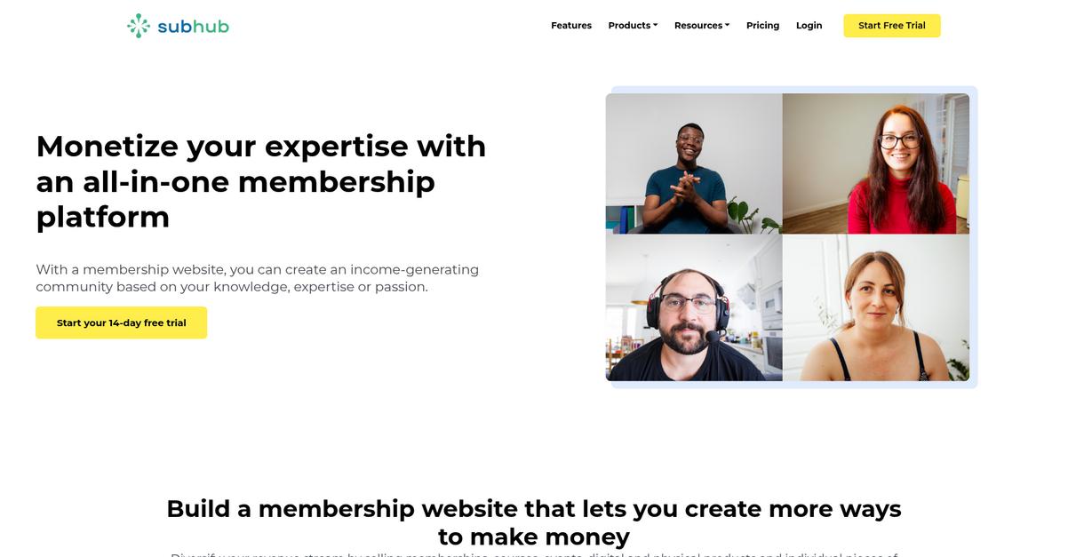 Sub Hub Homepage