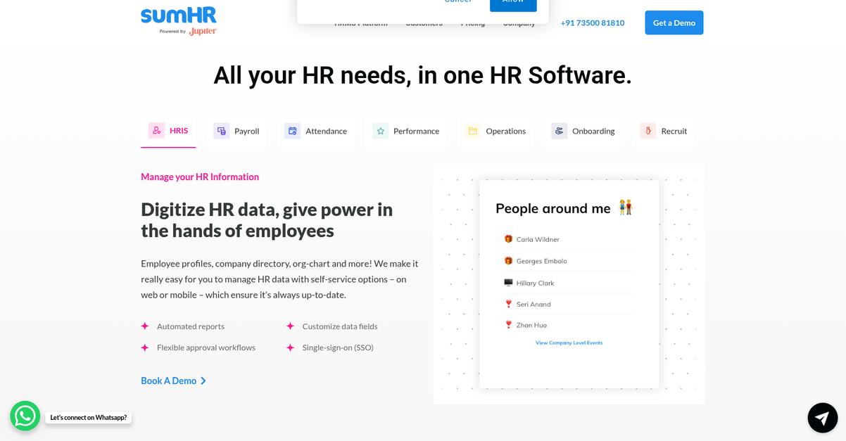 Sum Hr Homepage