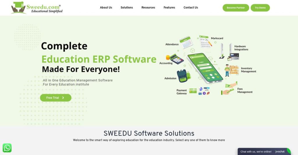 Sweedu Homepage