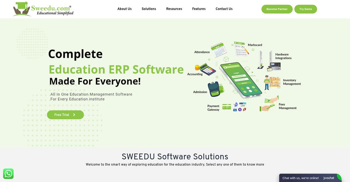 Sweedu Homepage