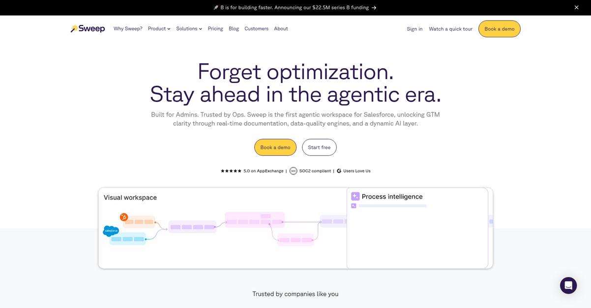 Sweep Homepage