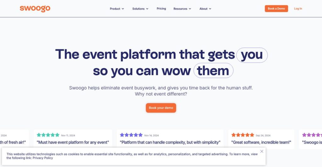 Swoogo Homepage