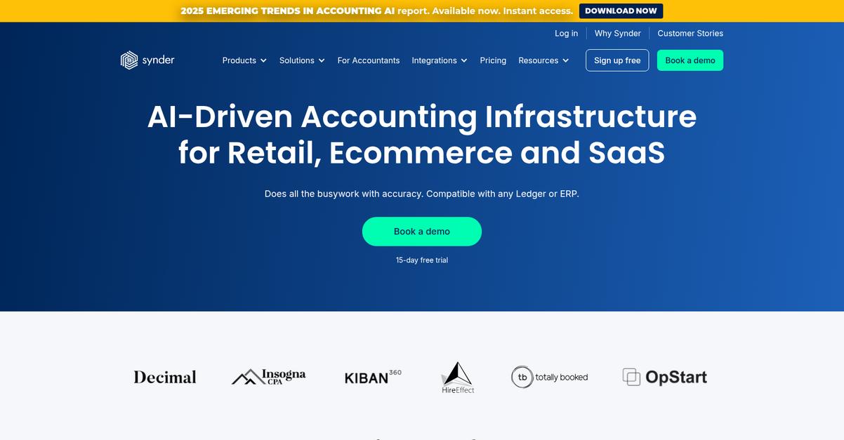 Synder Homepage