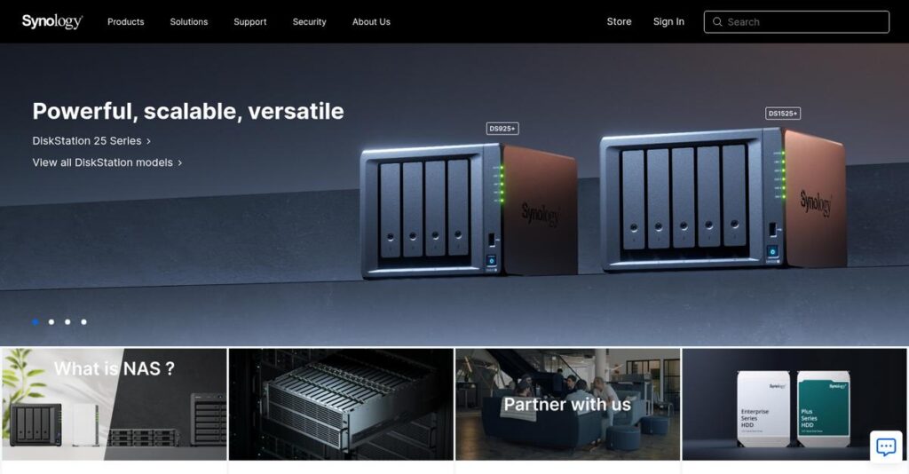 Synology Homepage