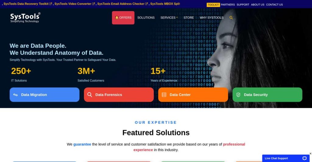 SysTools Homepage