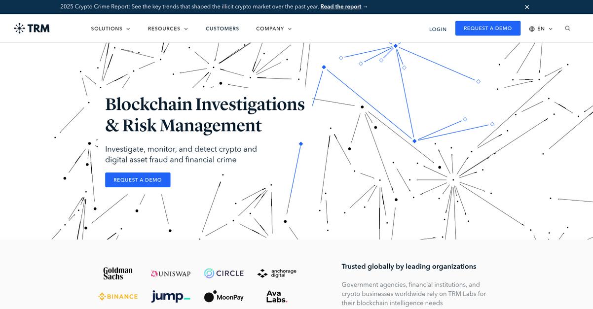 Trm Labs Homepage
