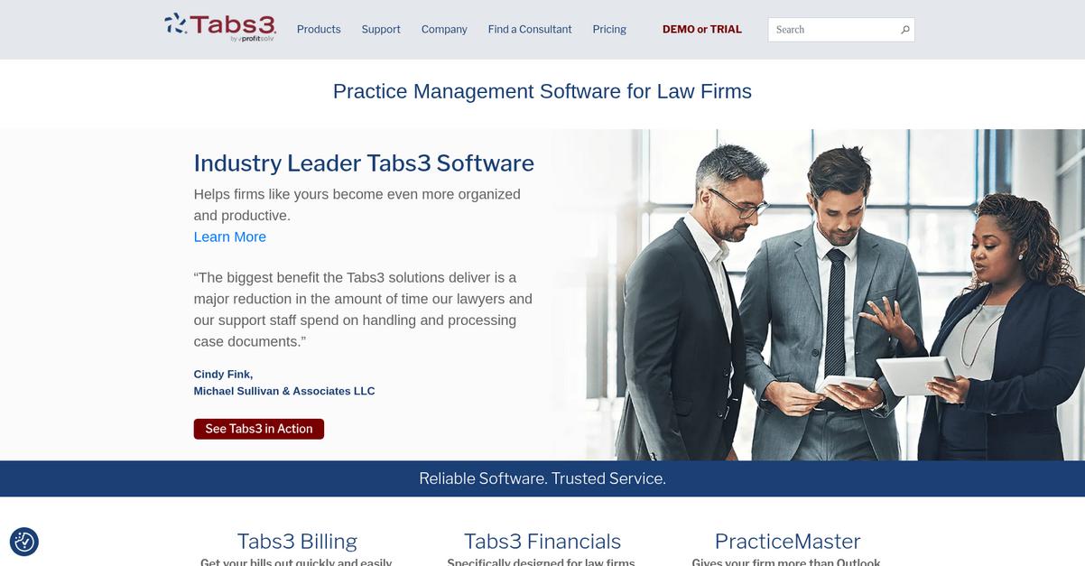 Tabs3 Homepage