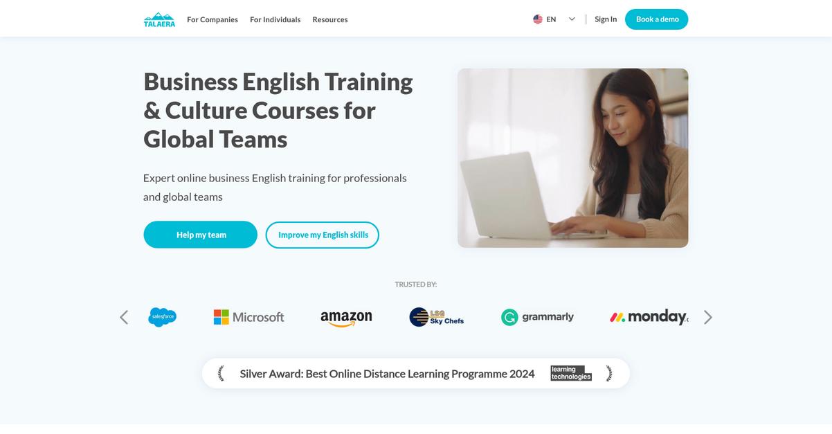 Talaera Homepage
