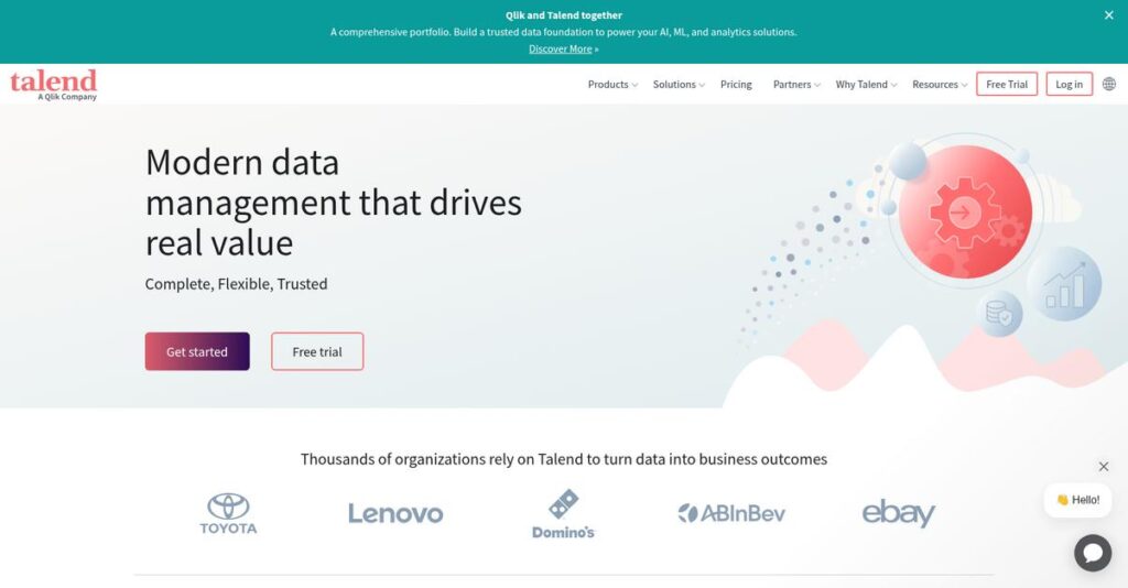 Talend Homepage
