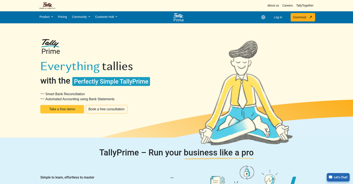 Tally Solutions Homepage