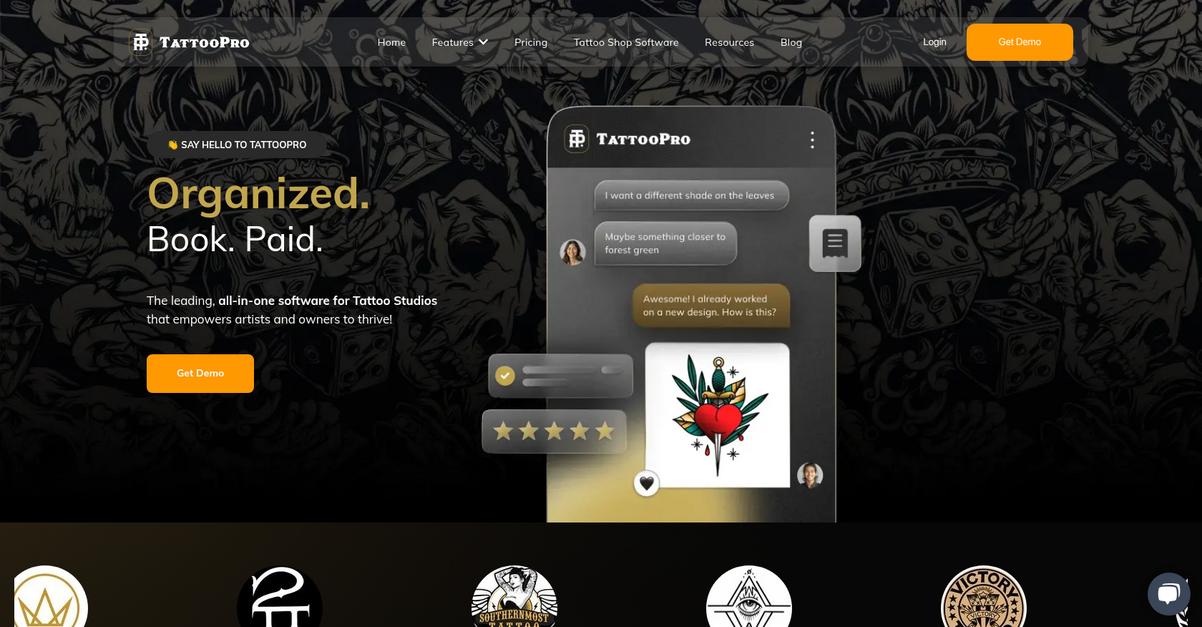 Tattoo Pro Homepage