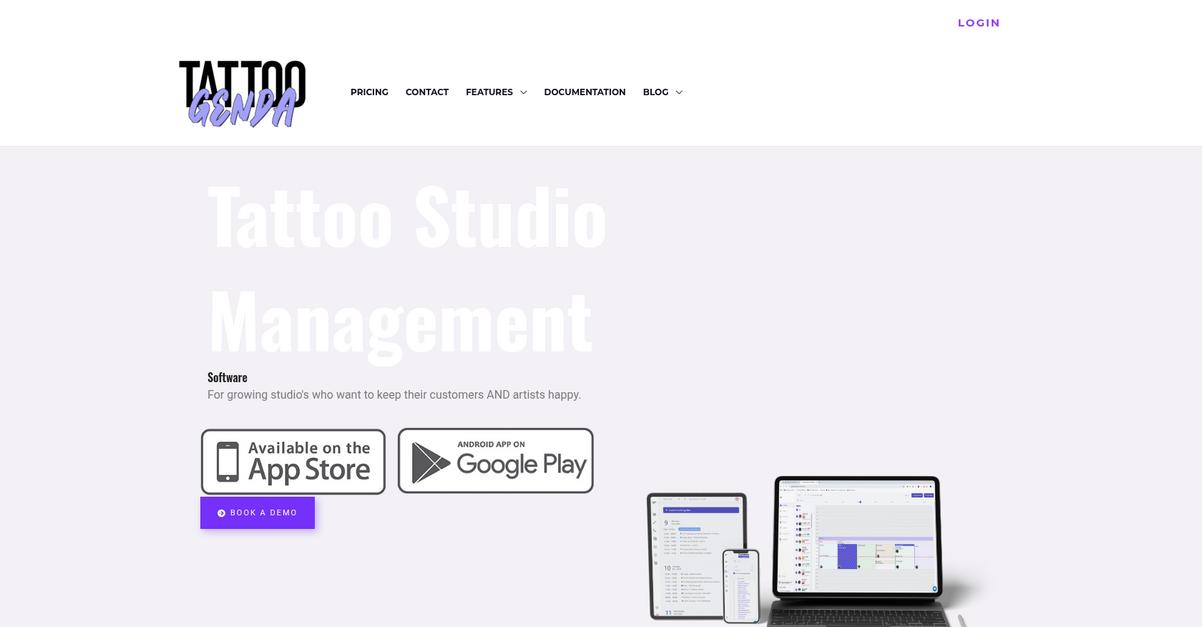 Tattoogenda Homepage