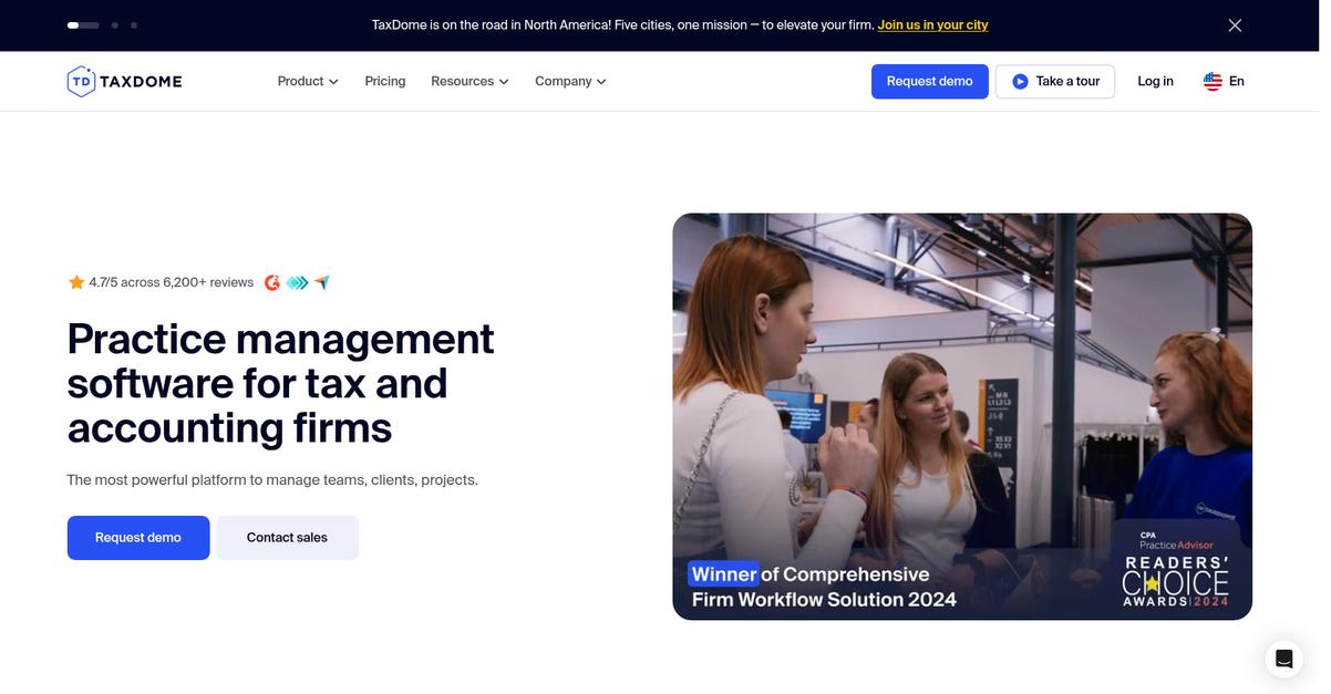 Tax Dome Homepage