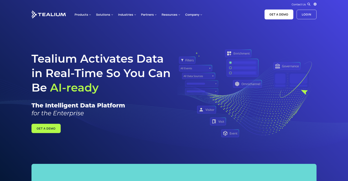 Tealium Homepage