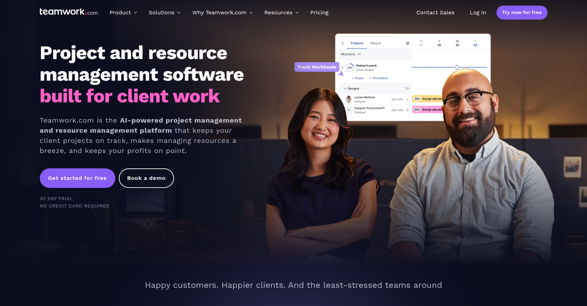 Teamwork Homepage
