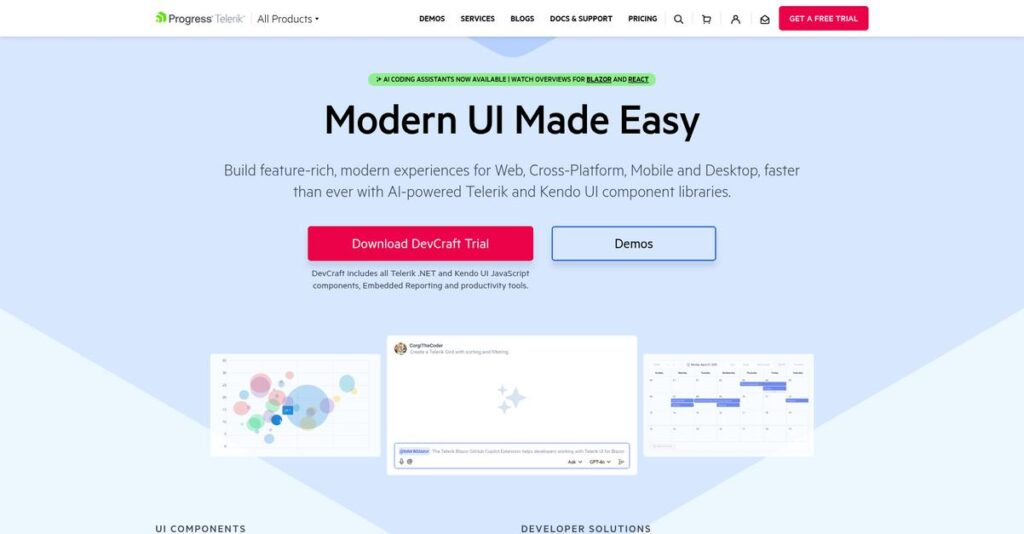 Telerik Homepage