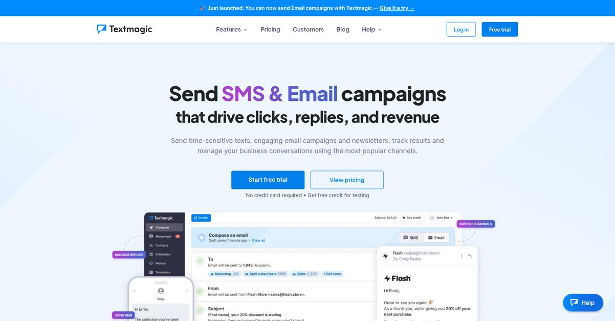 Text Magic Homepage