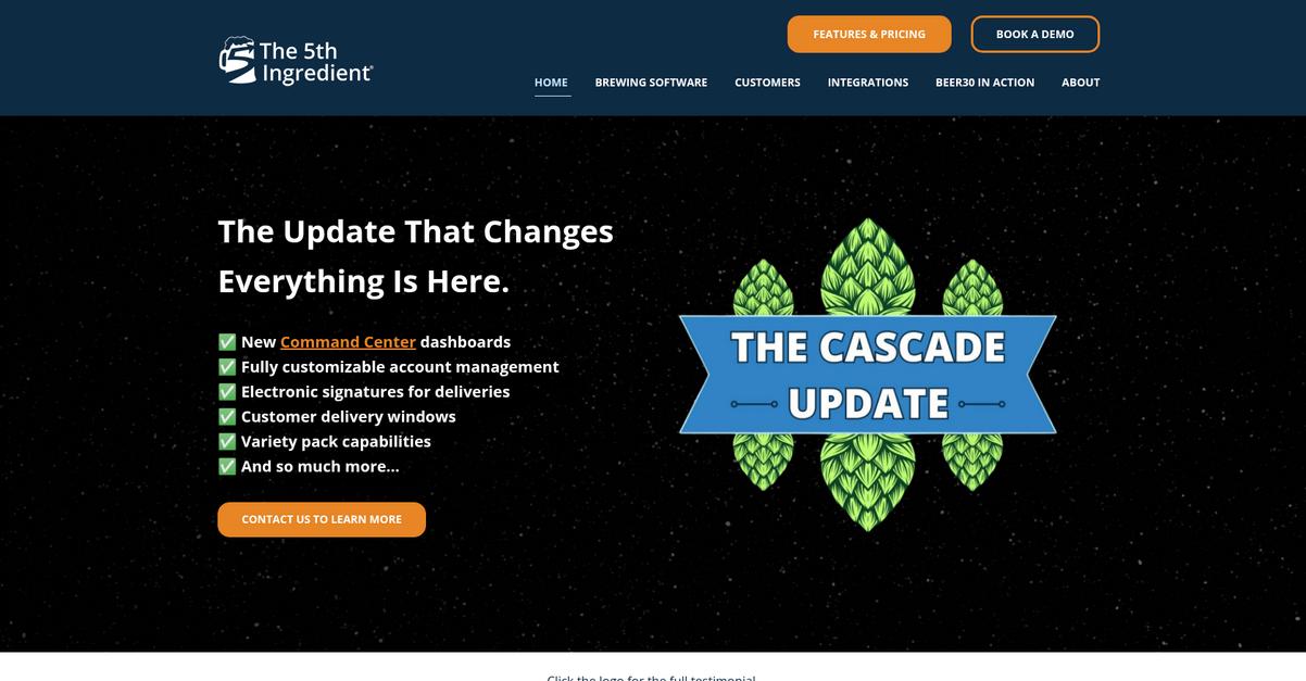 The 5th Ingredient Homepage