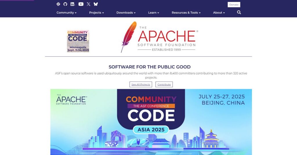 The Apache Software Foundation Homepage