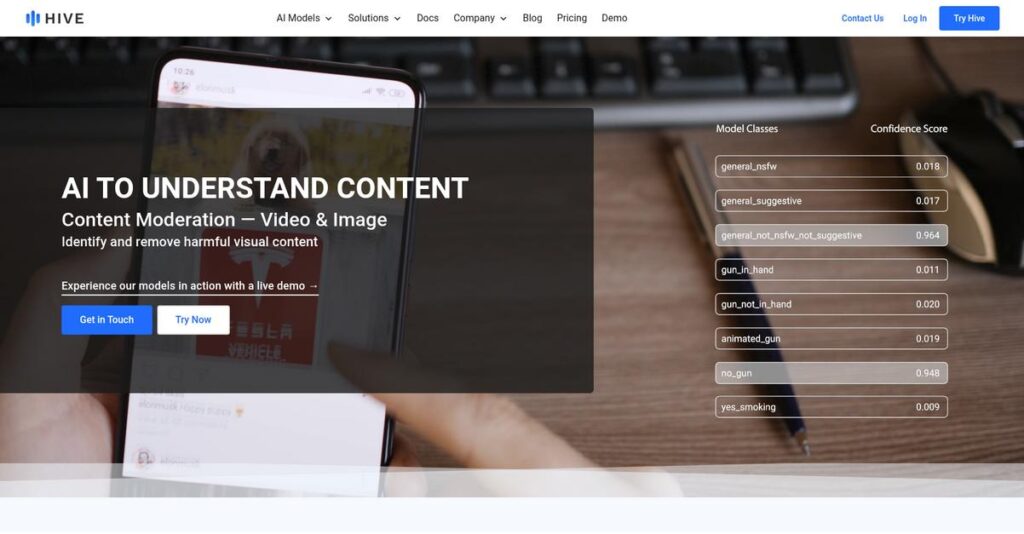 The Hive Homepage
