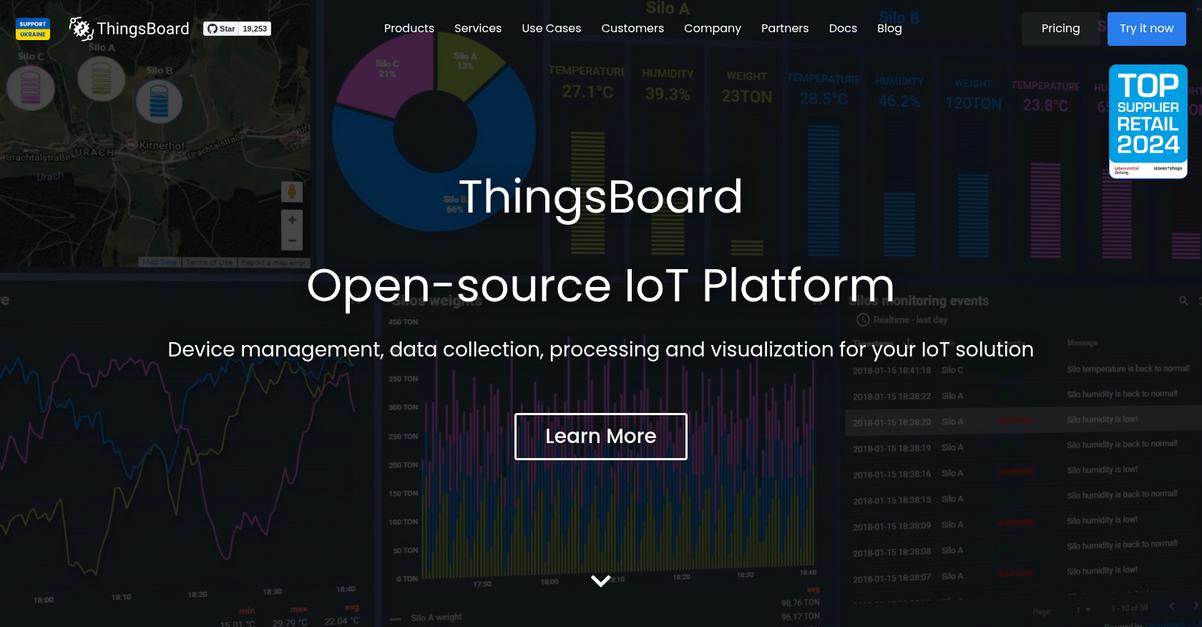 Things Board Homepage