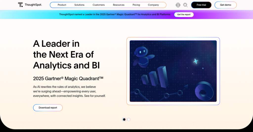 ThoughtSpot Homepage
