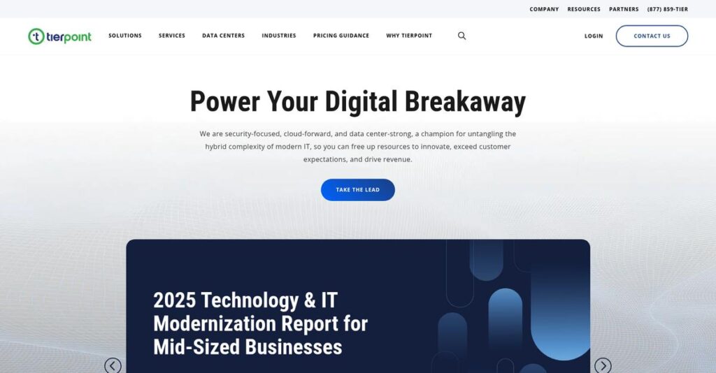 TierPoint Homepage