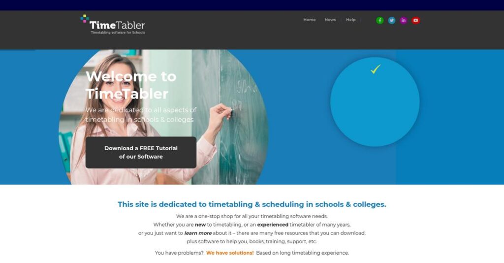 TimeTabler Homepage