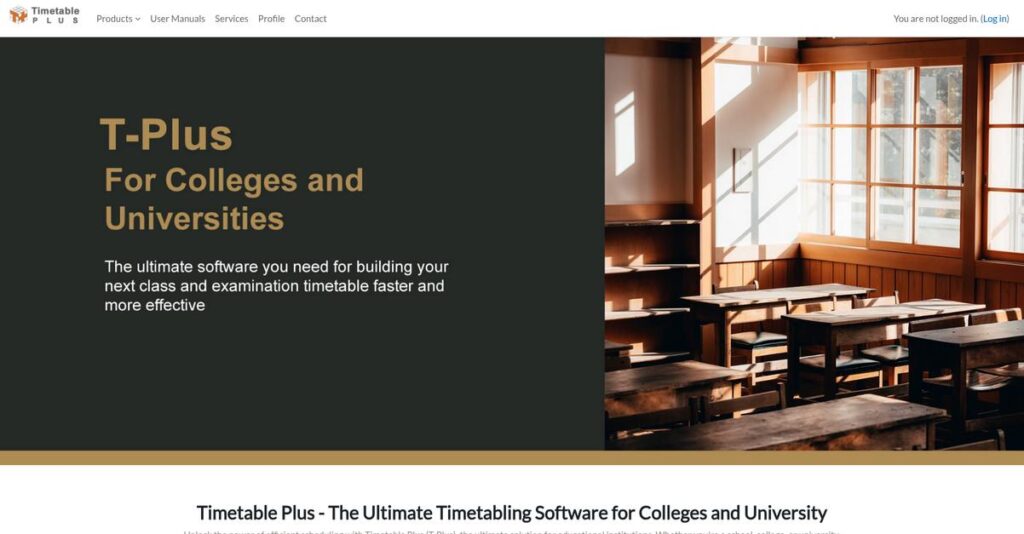 Timetable Homepage