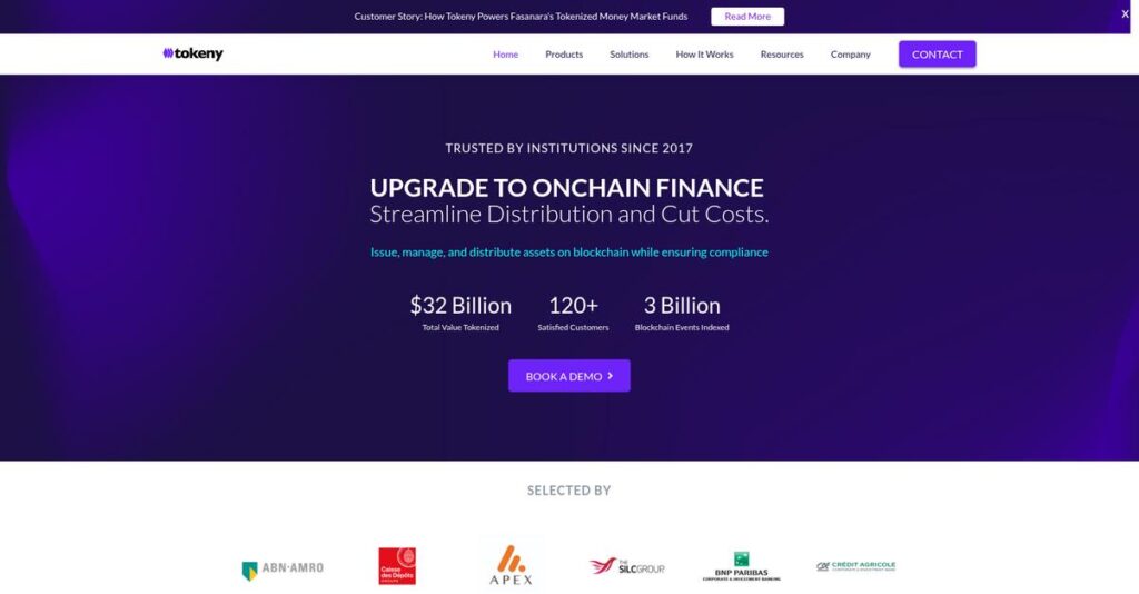Tokeny Homepage