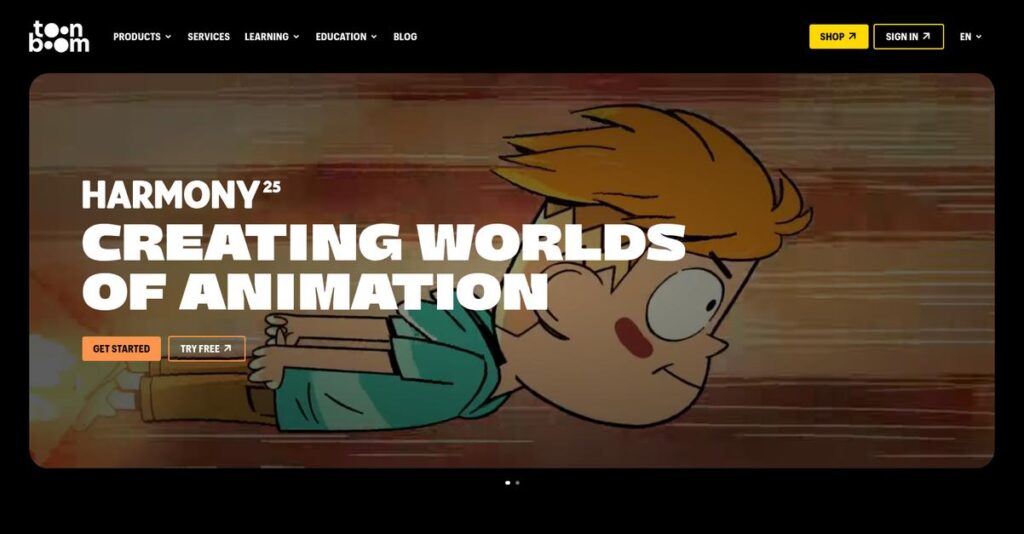 Toon Boom Homepage
