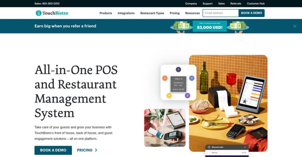 TouchBistro Homepage