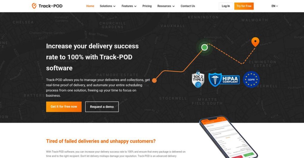 Track POD Homepage