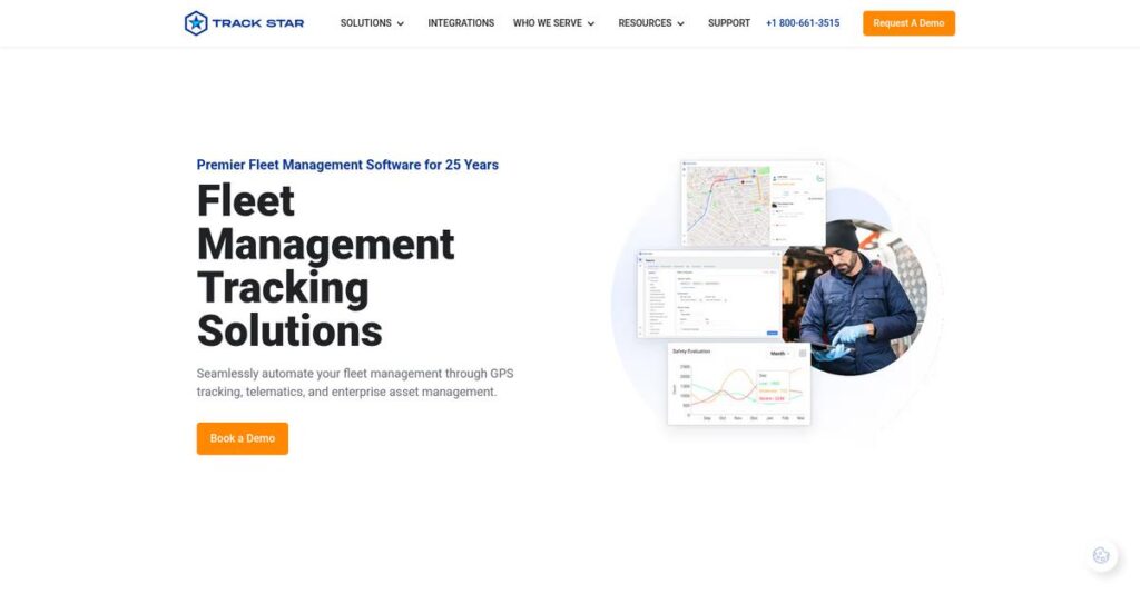 TrackStar Homepage