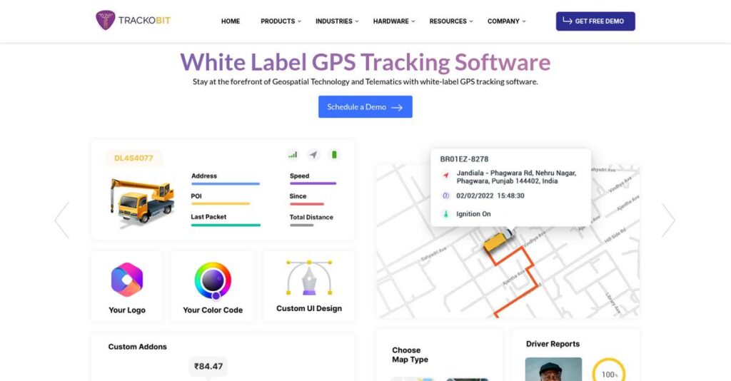 Trackobit Homepage