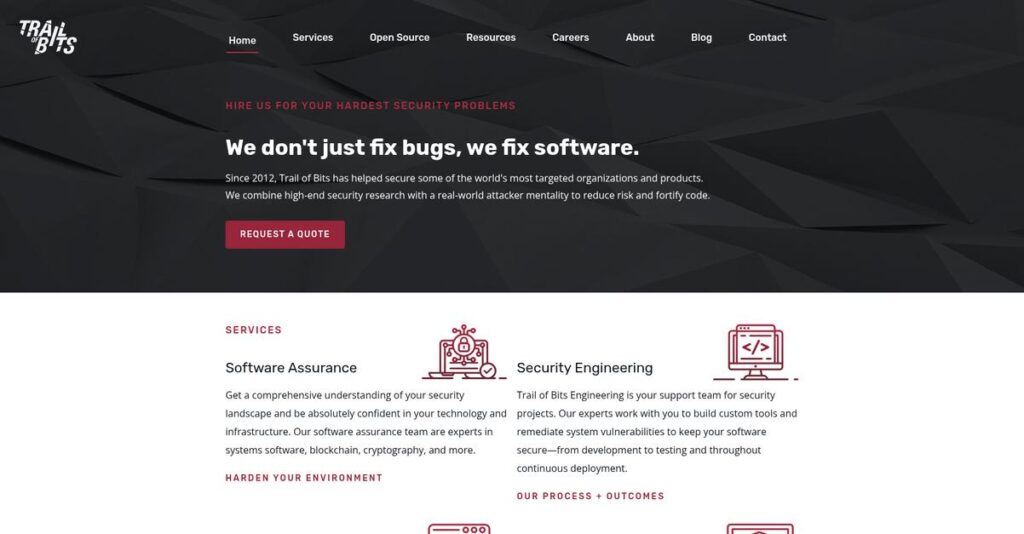 Trail of Bits Homepage