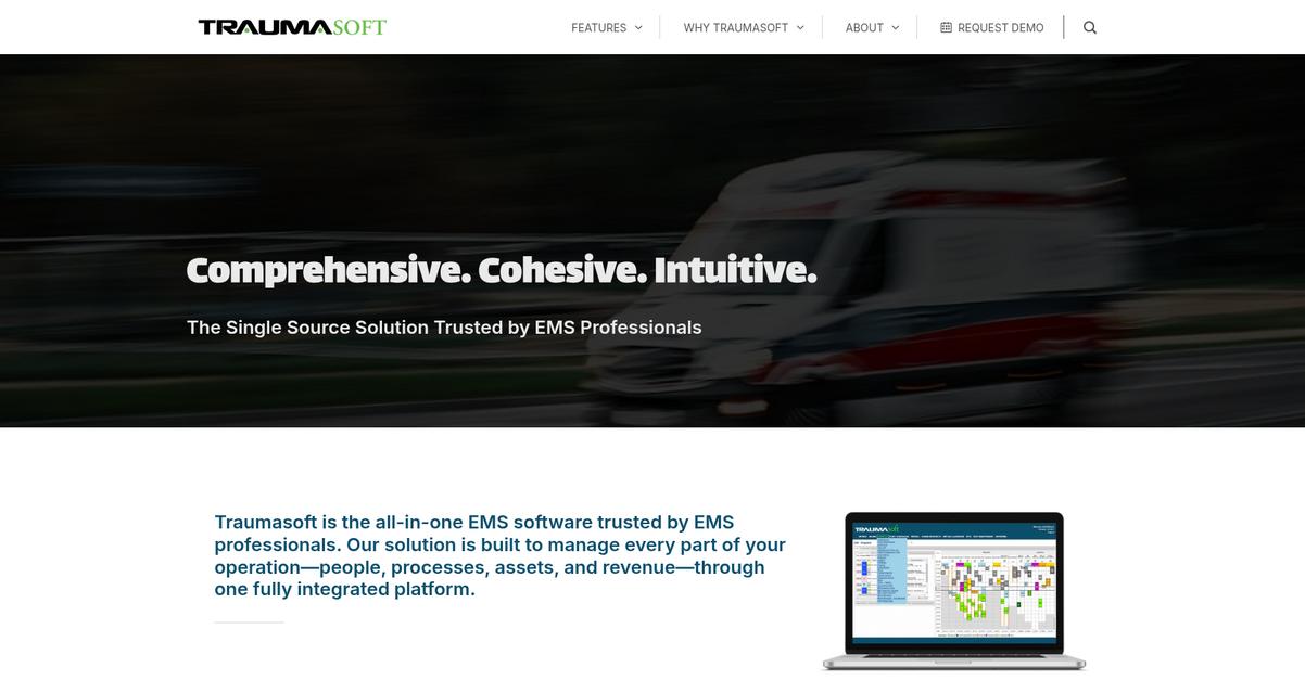 Traumasoft Homepage