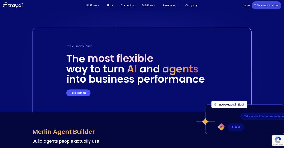 Tray.Io Homepage