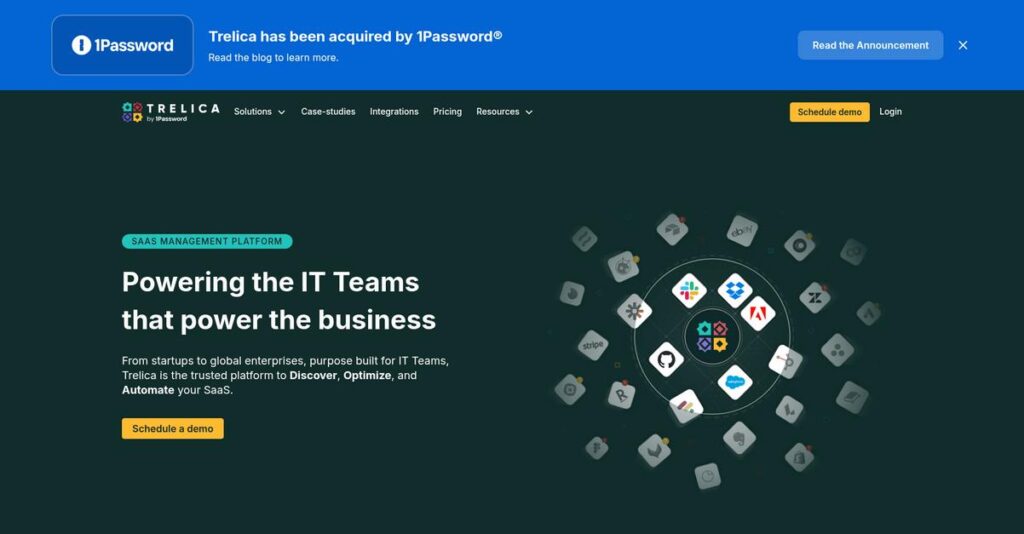 Trelica Homepage
