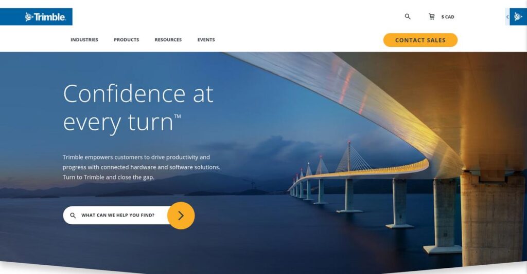 Trimble Homepage 1