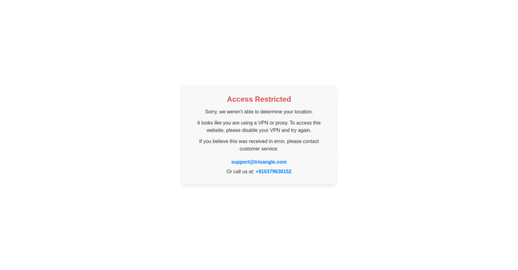 Trioangle Homepage