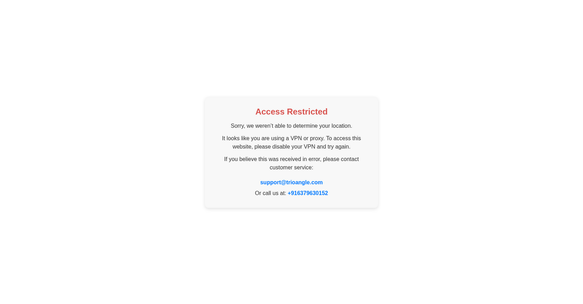 Trioangle Homepage