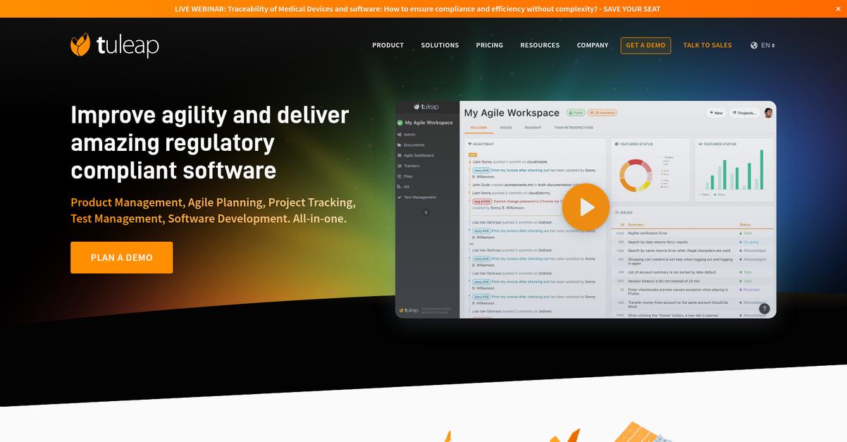 Tuleap Homepage