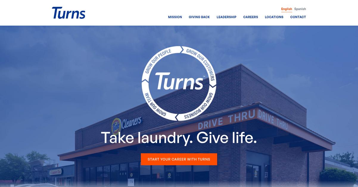 Turns Homepage